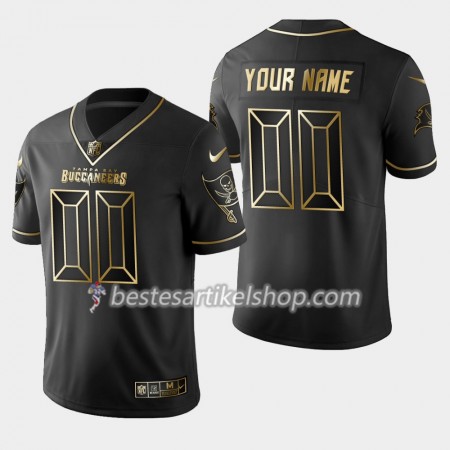 Herren Tampa Bay Buccaneers Trikot Nike Schwarz Golden Edition - Personalisiert